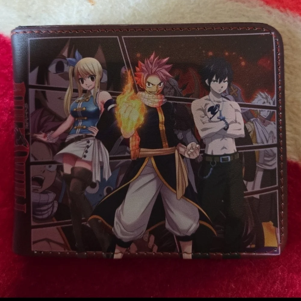 New Fairy Tail Anime Manga Leather Wallet